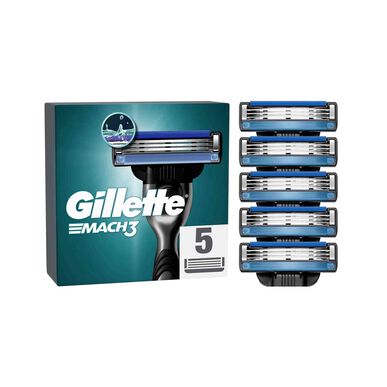 Gillette Mach 3 -teränvaihtoteriä 5 kpl 5 kpl