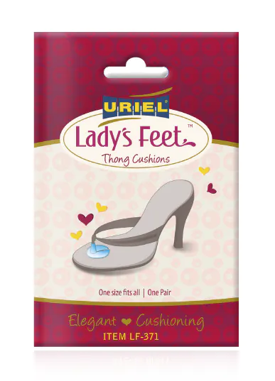 Uriel Lady's Feet Silikonowy ochraniacz pod palce stóp