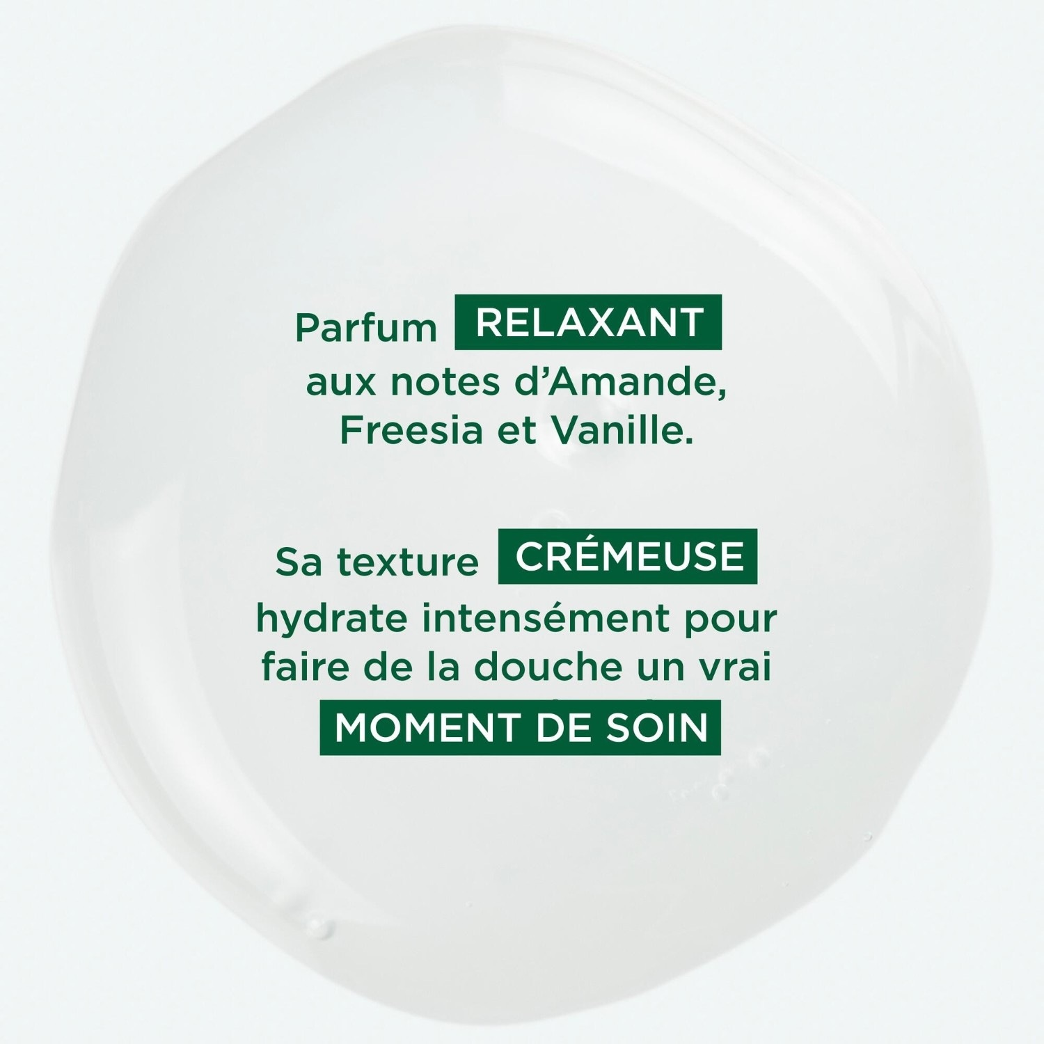 Klorane Crème douche au Cupuaçu BIO - Lait d’Amandier