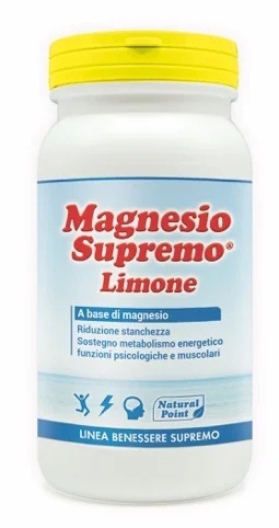 MAGNESIUM SUPREME Magnesium Supreme Citroensmaak 150 g Voedingssupplement met magnesium