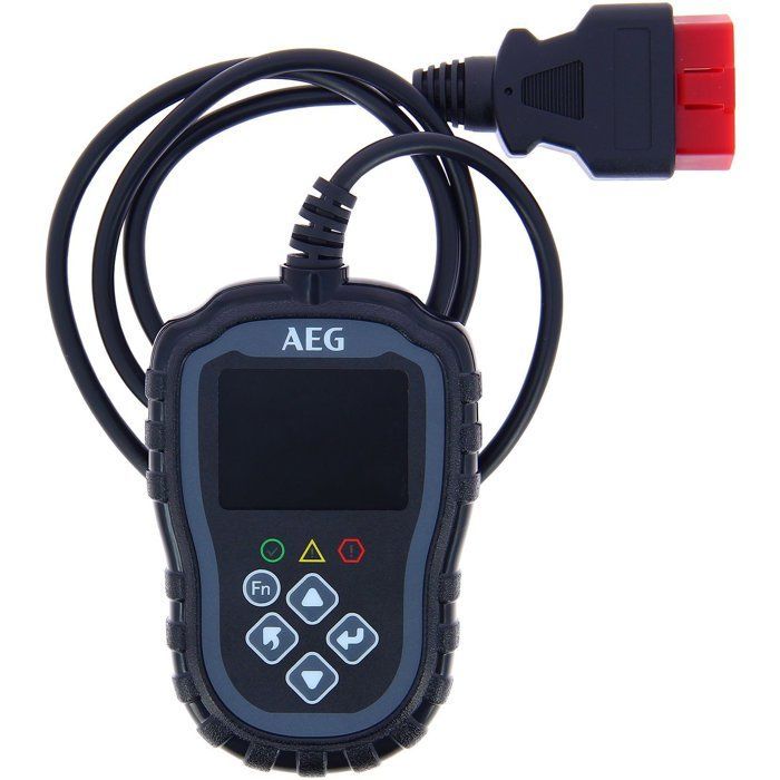 Herramienta de diagnóstico - AEG - OBD2 Evol 2 - Prueba de arranque - Estado del circuito de carga - Lectura de códigos de avería