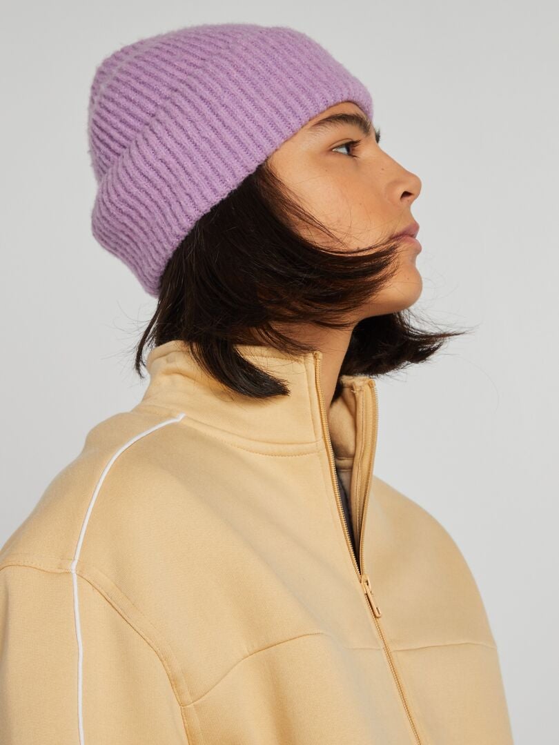 Trui met rits - BEIGE