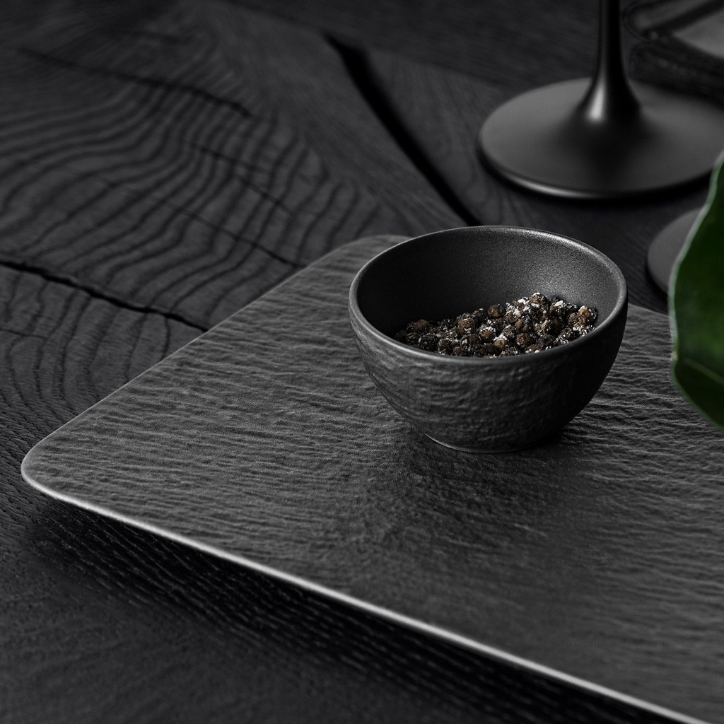 Villeroy & Boch bļodu un mērcēšanas bļodu komplekts, 4 daļas, modelis Rock - 1 daļa