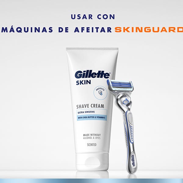 Gillette Skin barbercreme | 175 ml