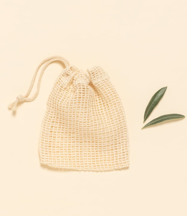 Pochon en coton BIO pour cosmétiques solides