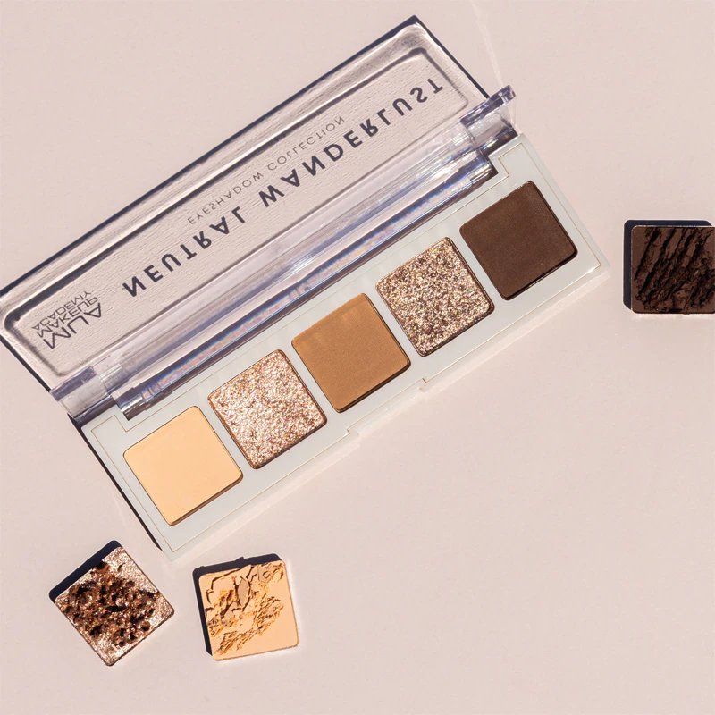 MUA Makeup Academy Lidschatten-Kollektion 5-Farben-Palette
