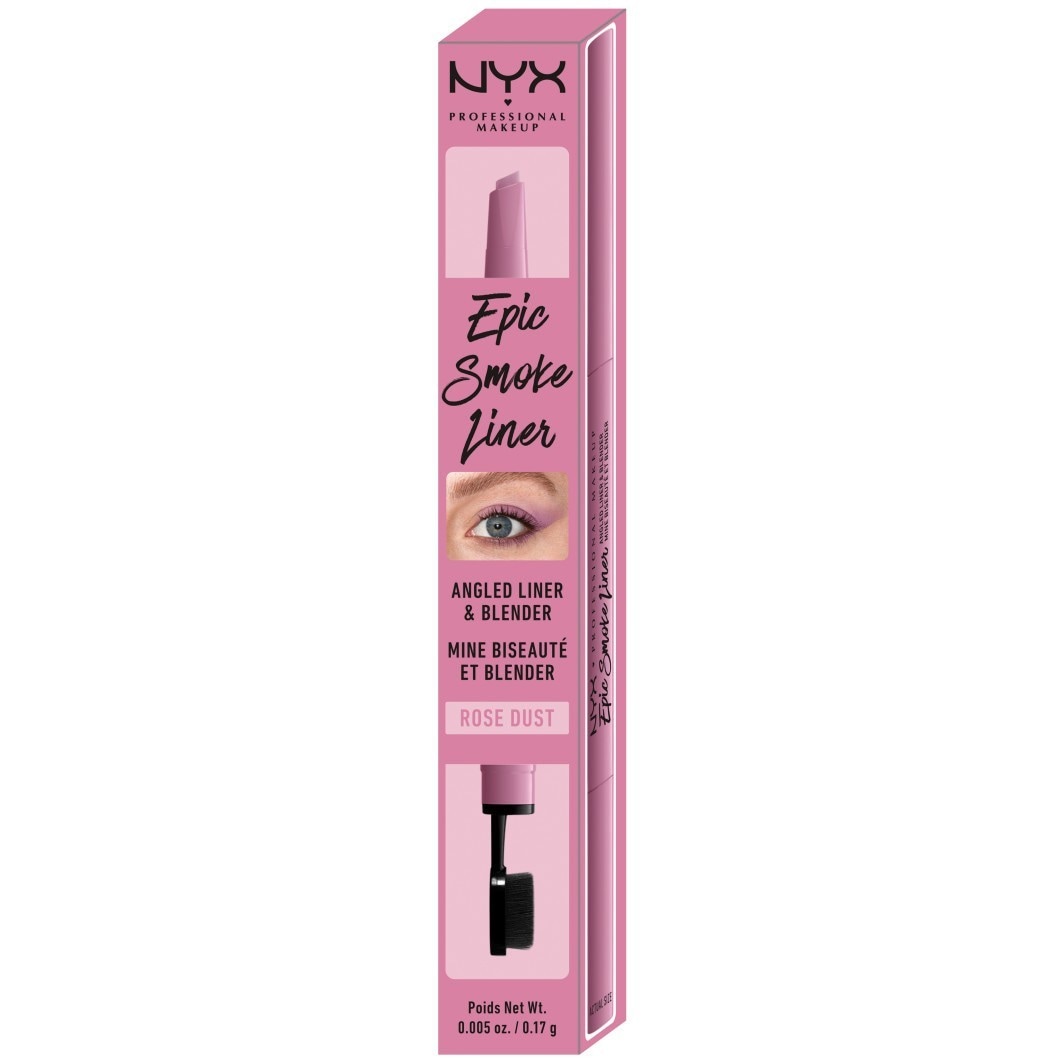 NYX Professional Makeup Eyeliner Epic Smoke Liner, schuine eyeliner & blender – 0,2 g
