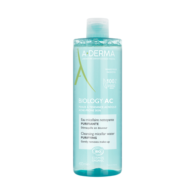 A-Derma Biology AC Purifying -puhdistusmisellivesi 400 ml