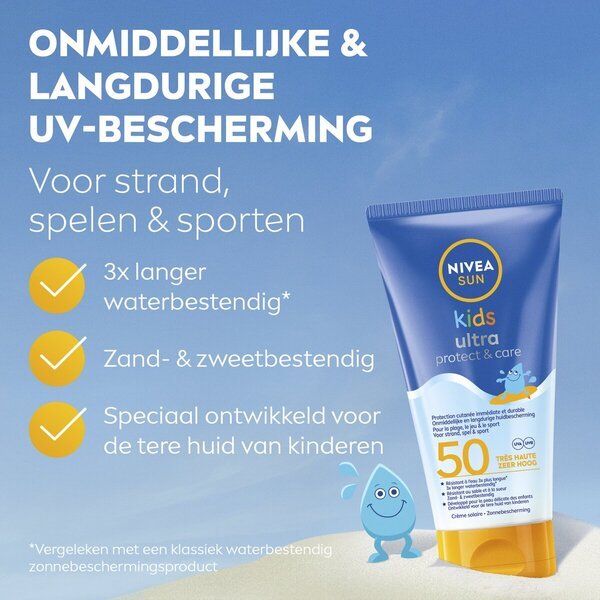 NIVEA Sun Kids Ultra Protect & Play SPF50+ losion za sunčanje, 150 ml