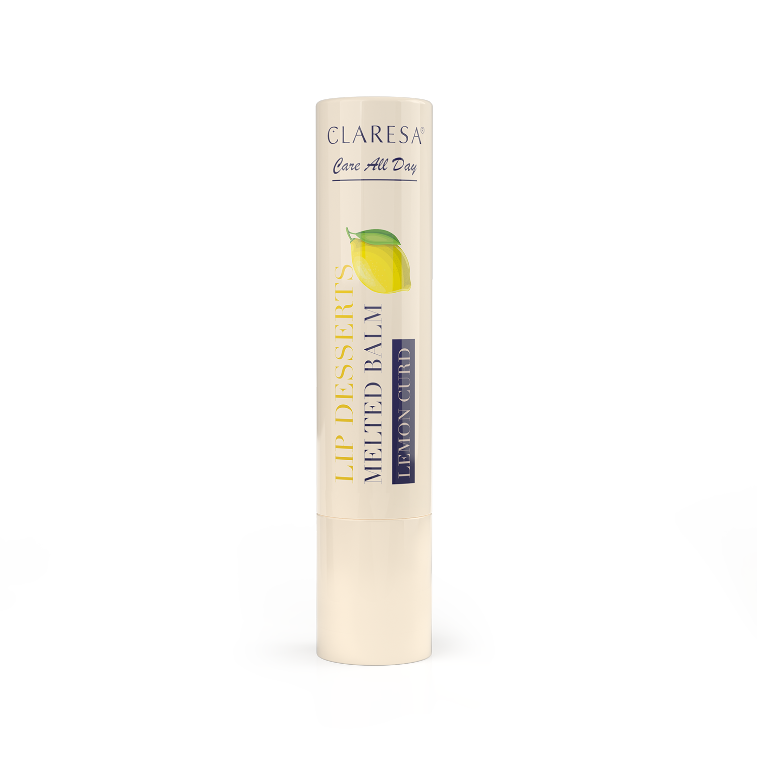 Baume à lèvres fondant Claresa LIP DESSERTS, soin toute la journée