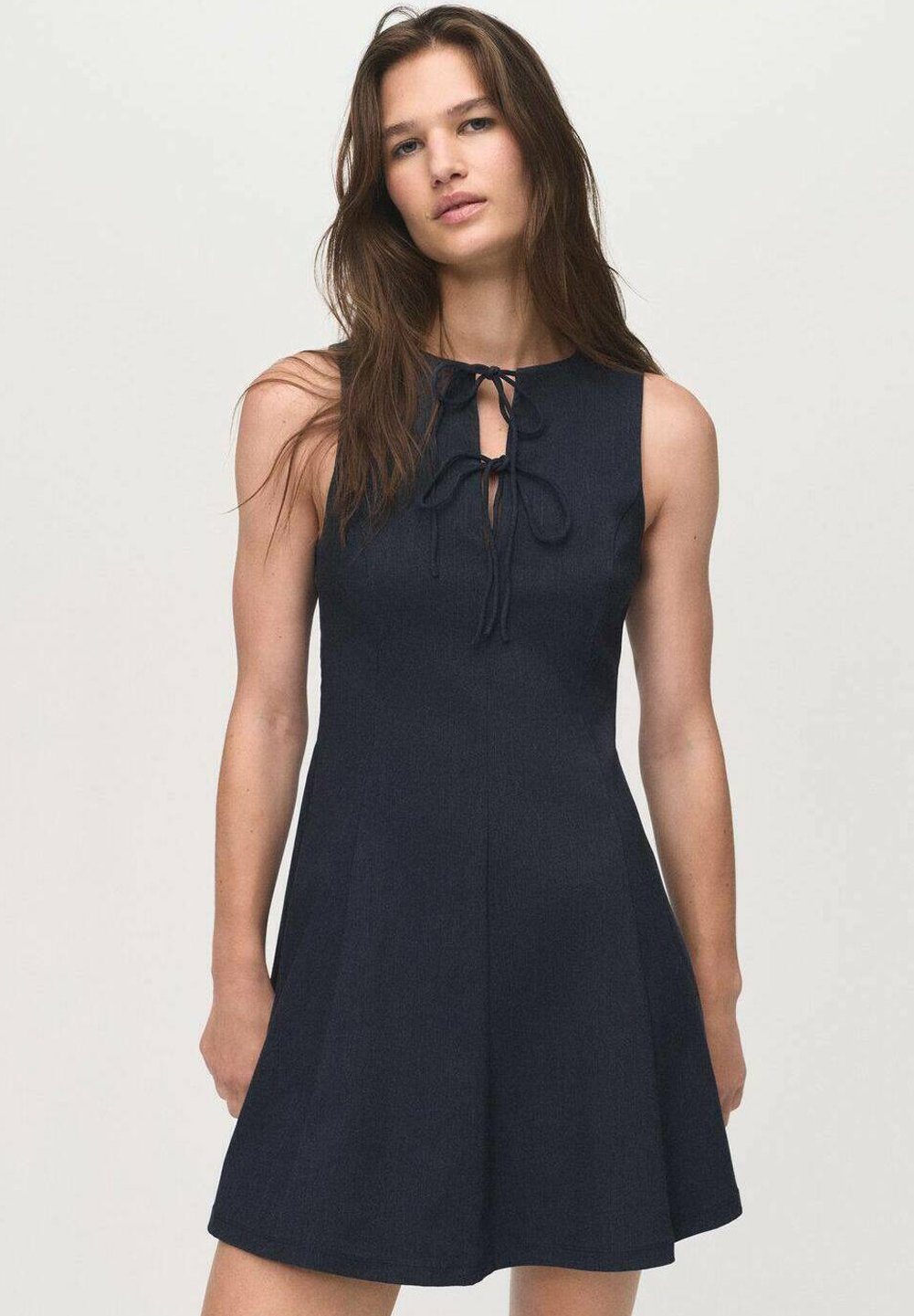 Robe en denim Mango - bleu foncé