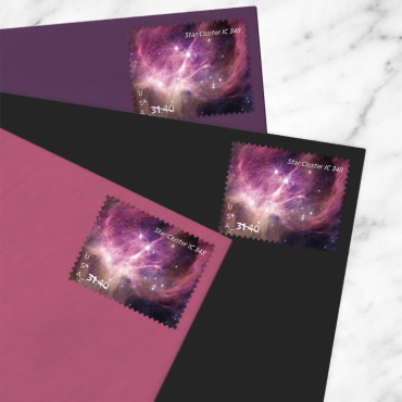 2025 Star Cluster Stamps, Sheet of 4Priority Mail Express Stamp