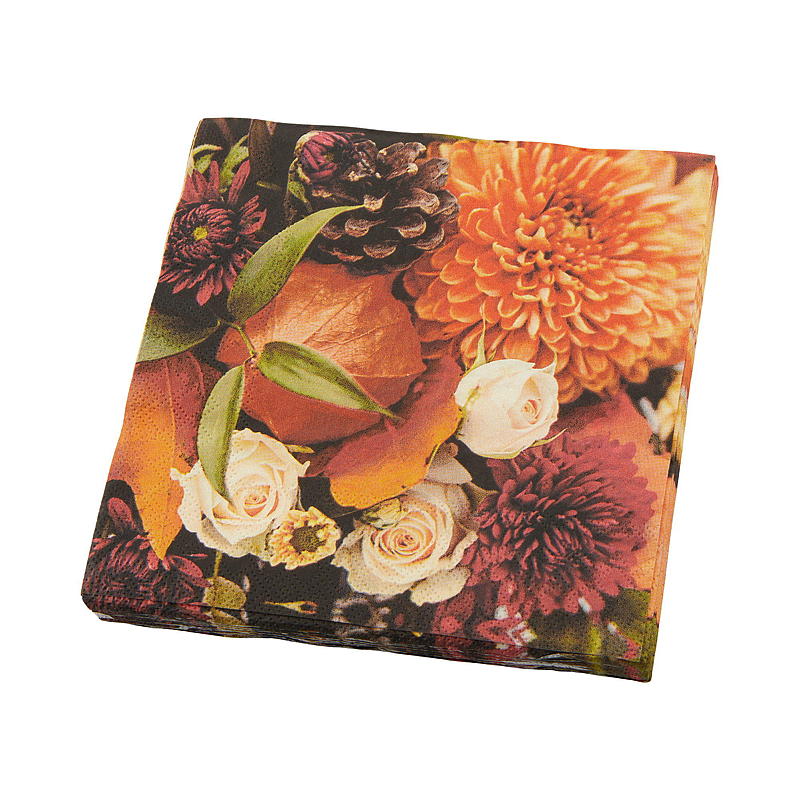 Vie Eco Servietten, 20er-Pack, 33 x 33 cm, Herbst