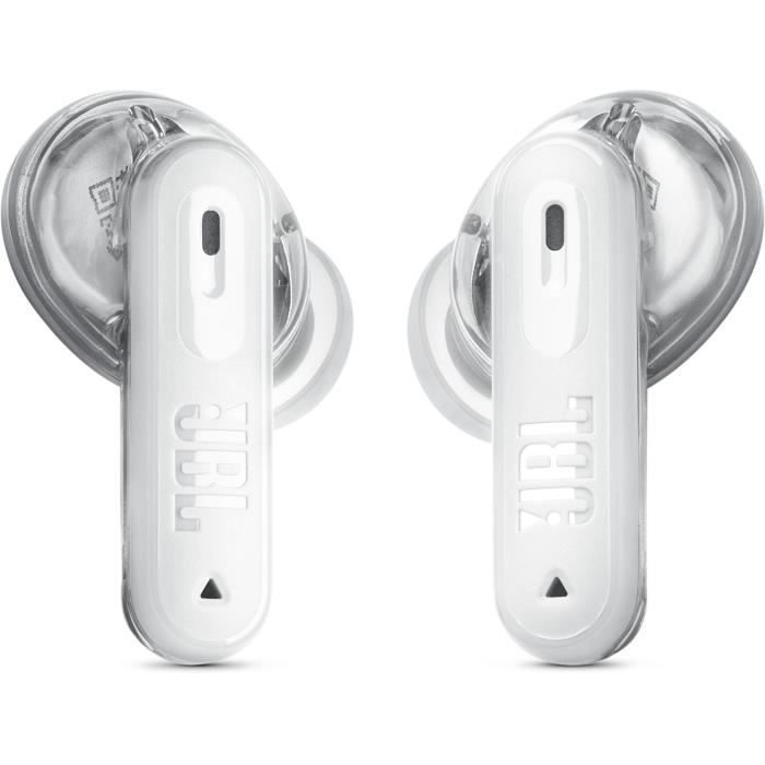 Auriculares inalámbricos con cancelación de ruido - JBL - Tune Beam 2 - Blanco fantasma