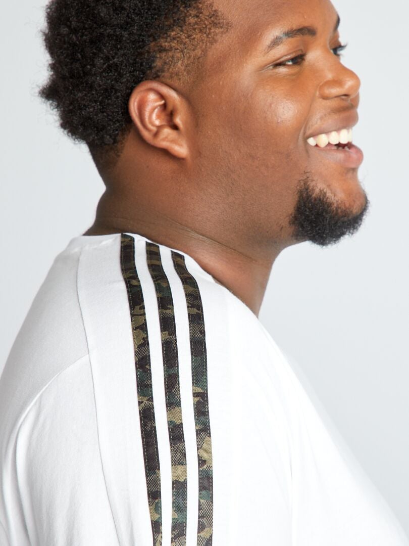 'adidas' jersey t-shirt - GRIJS