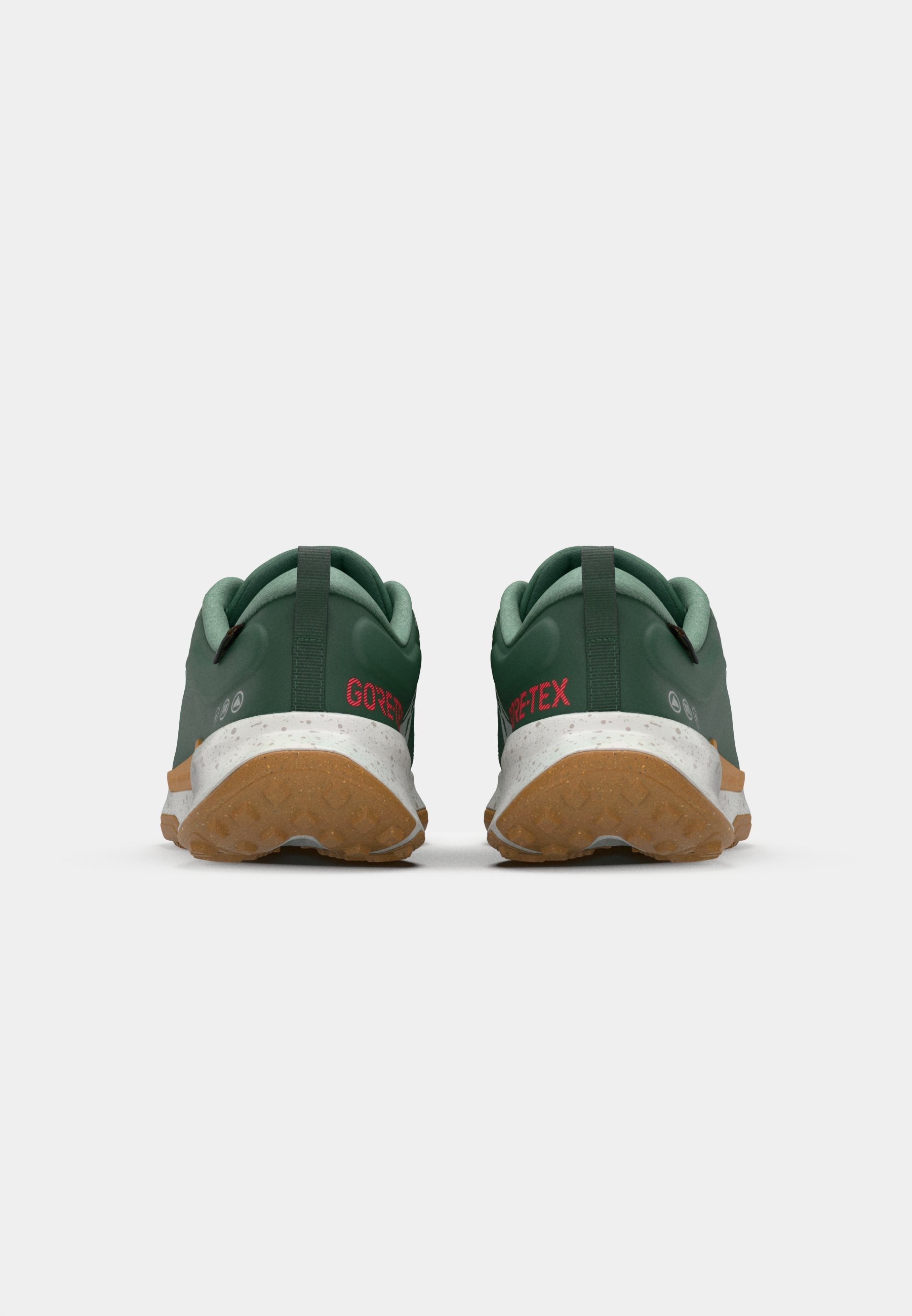 Nike Performance JUNIPER - Trailrunning schoenen - spar/lichtzilver/woestijnoker/felrood/kleigroen/collegegrijs
