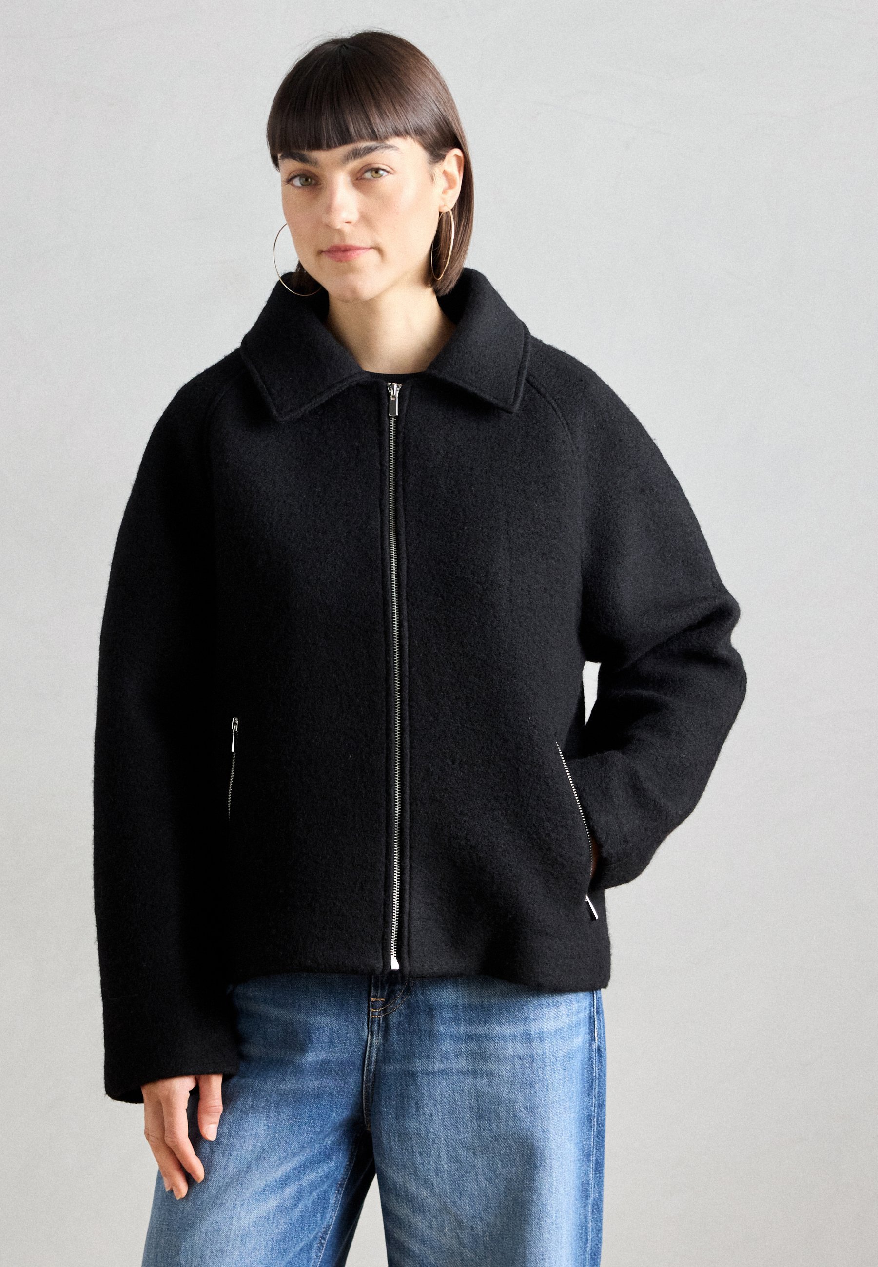 Lindex JACKET ZOE - Veste légère - noire