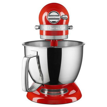 KitchenAid staande mixer met 10 snelheden en een inhoud van 3,5 liter.