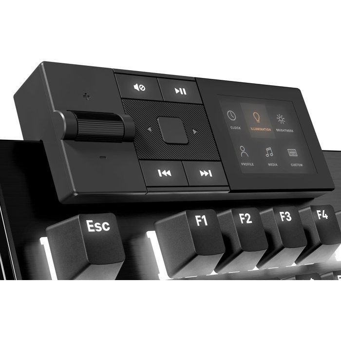 Tastiera meccanica da gioco - Silent Linear - BE QUIET! - Dark Mount - FR ISO - ARGB