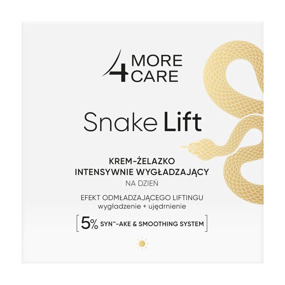 More4Care Snake Lift Intensywnie wygładzający krem-żelazko na dzień