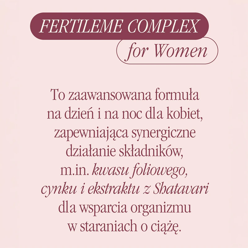 Kapsuly výživového doplnku Health Labs Care FertileMe Complex pre ženy na zvýšenie plodnosti žien