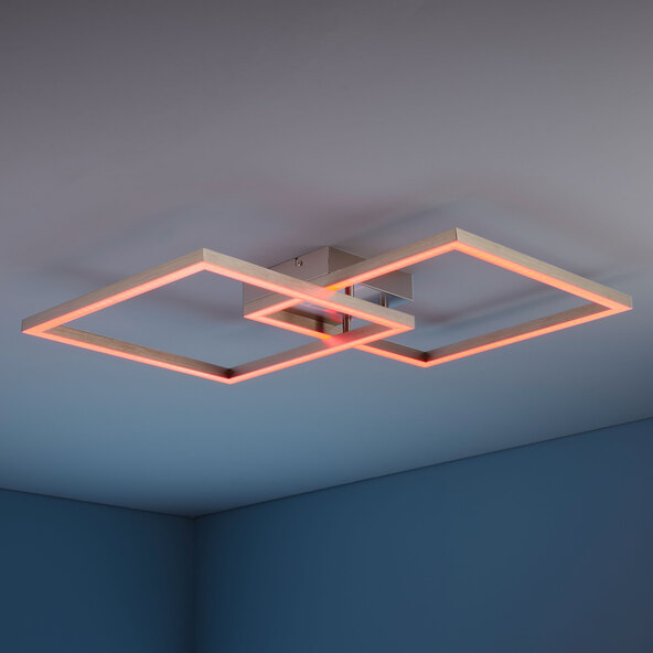 Φωτιστικό οροφής LED LOLAsmart MAXI, 63 x 63 εκ.