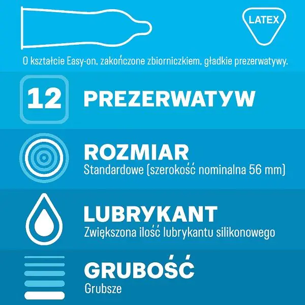 Durex Extra Safe prezerwatywy, 12 szt.