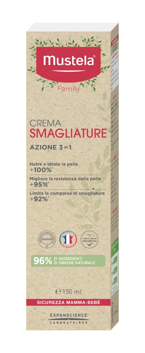 Crema antiestrías Mustela 150 ml contra las estrías