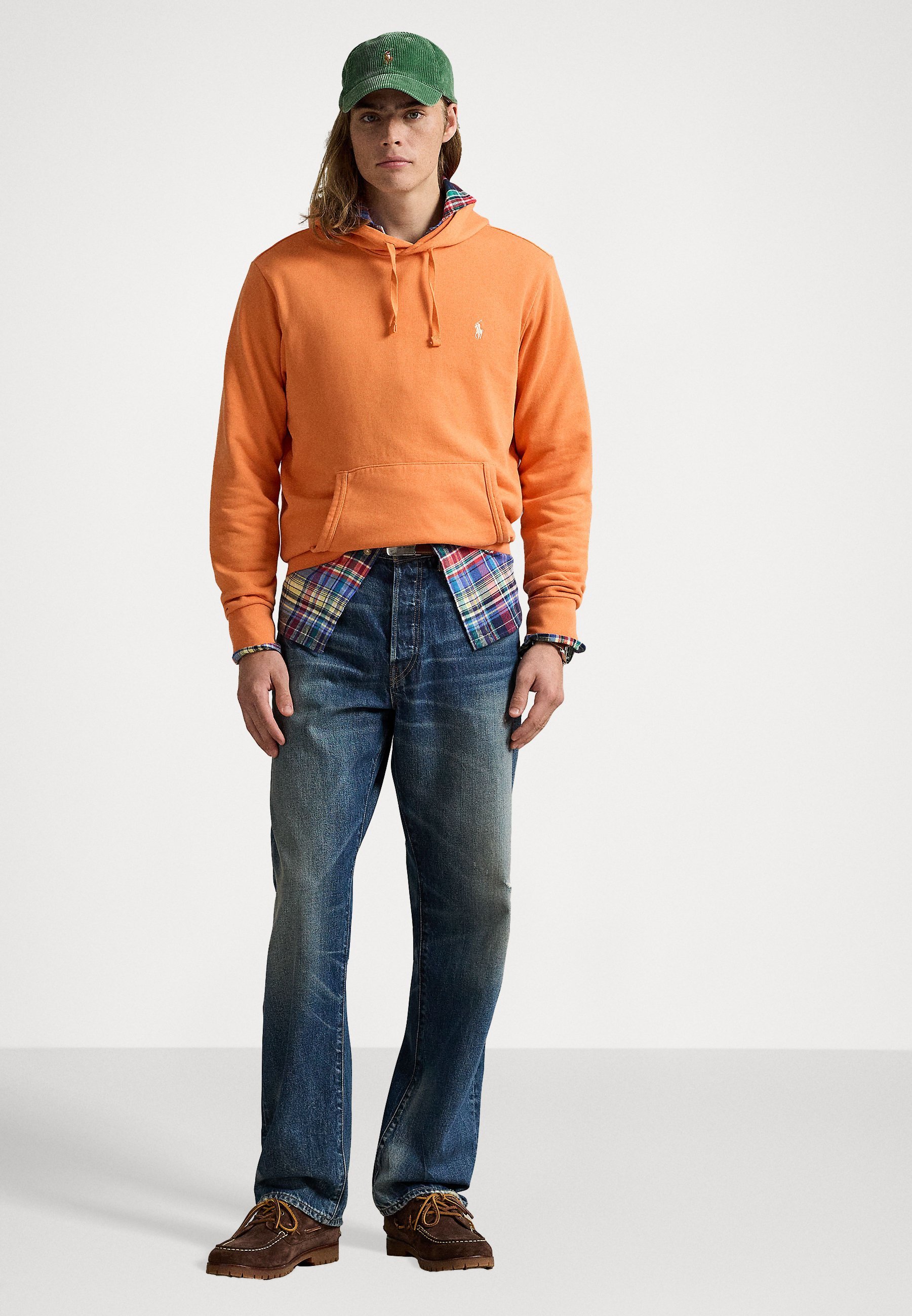 Sweat à capuche polaire à boucle Polo Ralph Lauren - Orange Bedford