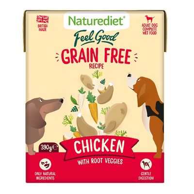 Naturediet Feel Good Sans Céréales Adulte - Poulet
