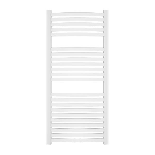 Grzejnik łazienkowy biały INVENA 538 W 446x1200 mm OSIOWE