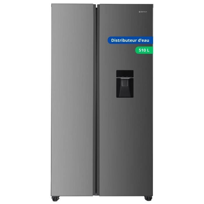 GEDTECH™ Kühlschrank im amerikanischen Stil GSBS510IXT 510 l (324 l + 181 l) – No Frost – Edelstahl