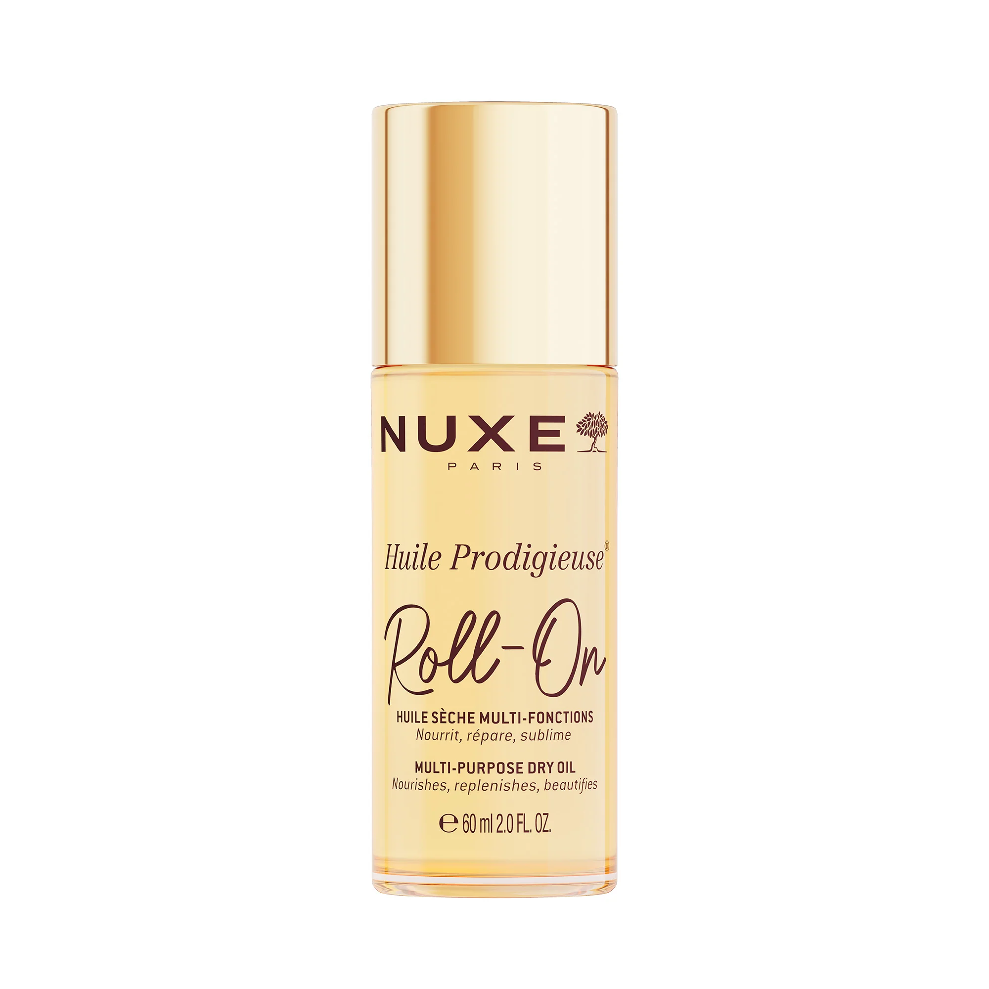 Huile Prodigieuse Huile Prodigieuse Roll-On - Olio viso nutriente, Olio Corpo, Olio elasticizzante antismagliature, Olio Capelli