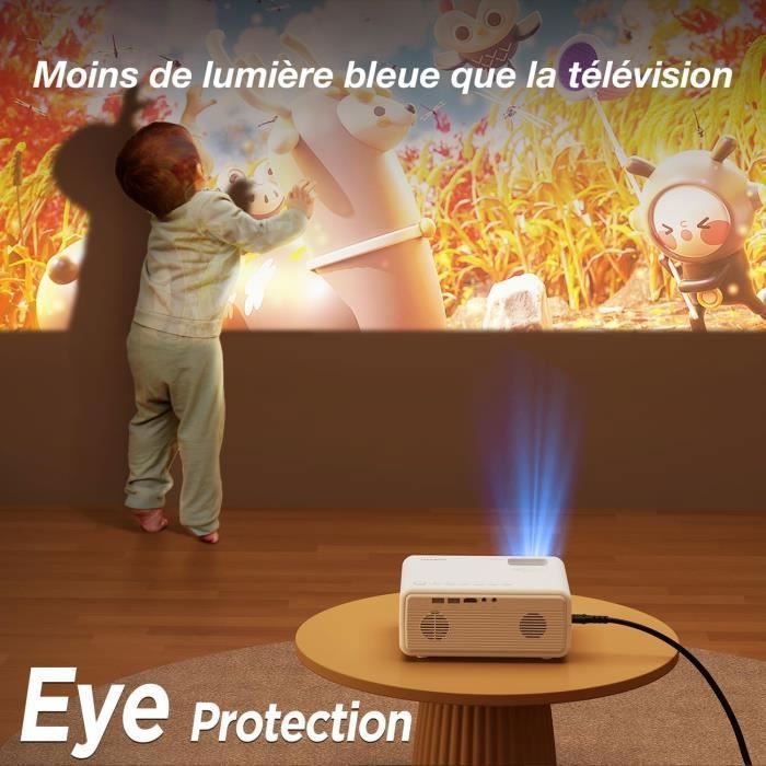 Vidéoprojecteur iZEEKER iPL320 - Full HD 1080P - Bluetooth WiFi -13000 Lux 250