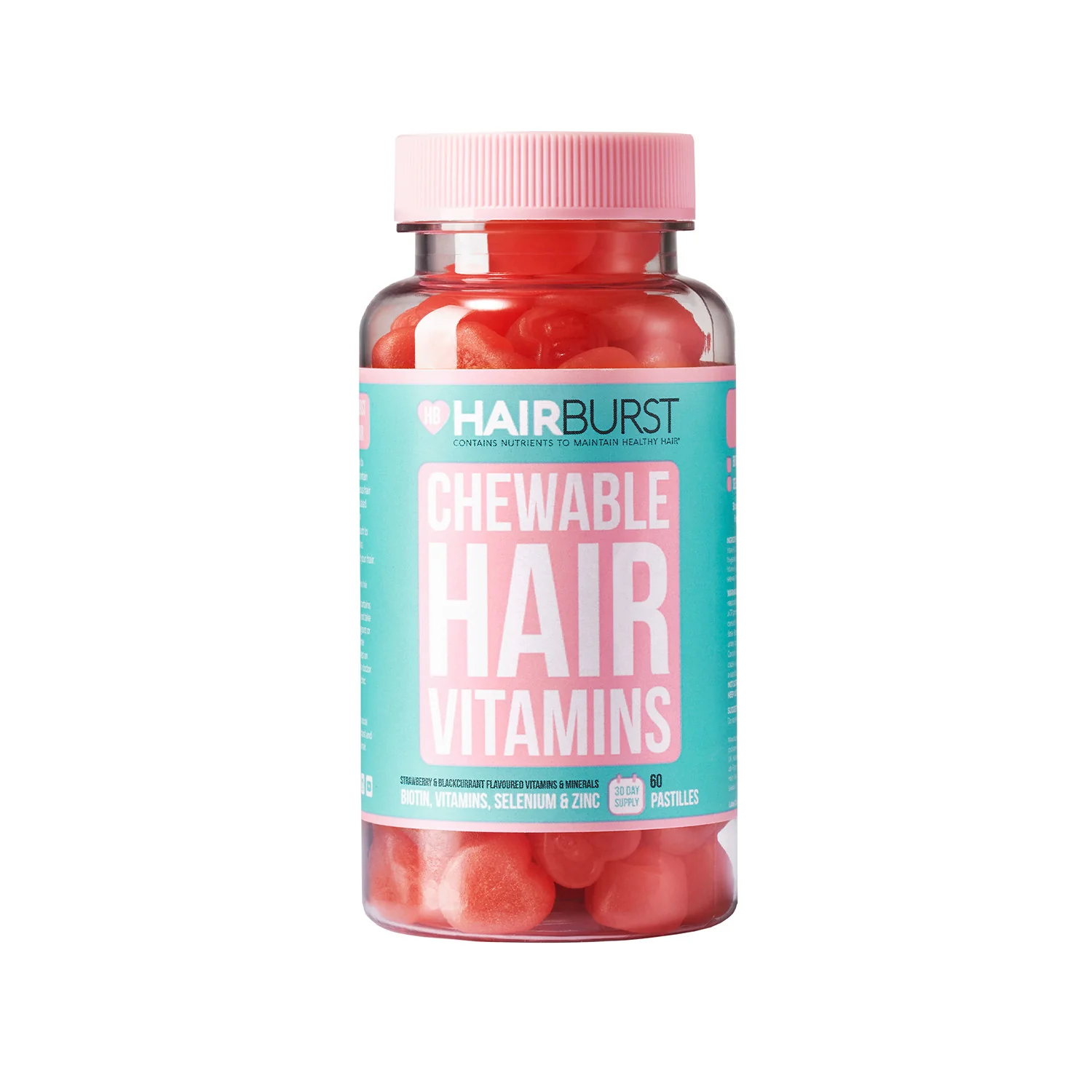 Hair Vitamins CHEWABLE HAIR VITAMINS - 30 Day Supply - Integratore Unghie e Capelli