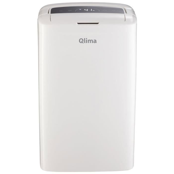 Deumidificatore antispruzzo Qlima 75 m³ 1,8 L Bianco D 612