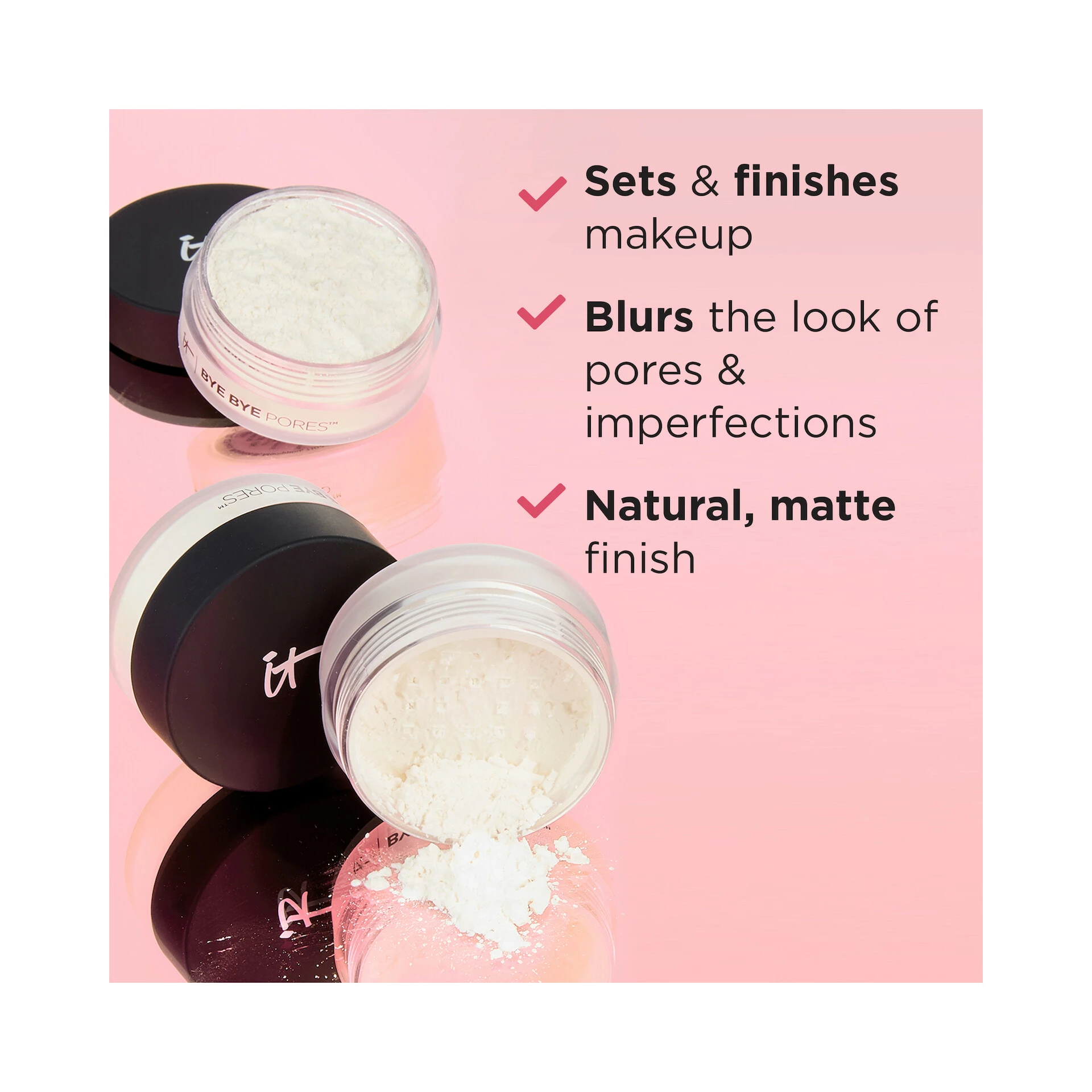 Pudră de aerograf Bye Bye Pores™ Poreless Finish - IT Cosmetics