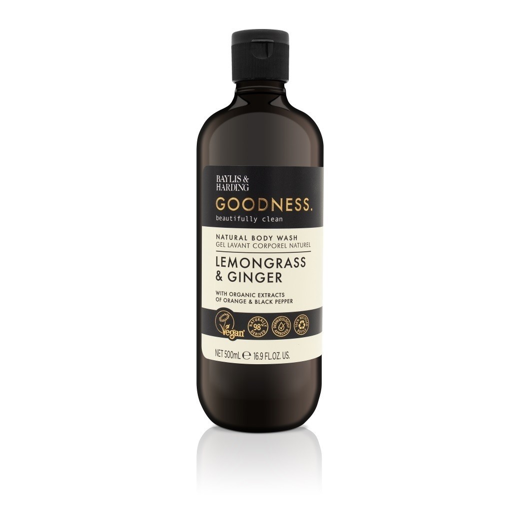 Baylis & Harding Sprchový gél s telovým mydlom Goodness Citrónová tráva a zázvor - 500 ml