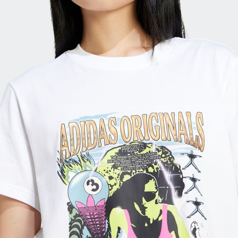 T-shirt met muziekprint
