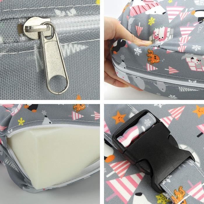 Cuscino rialzato portatile per seggiolone per bambini (orso)