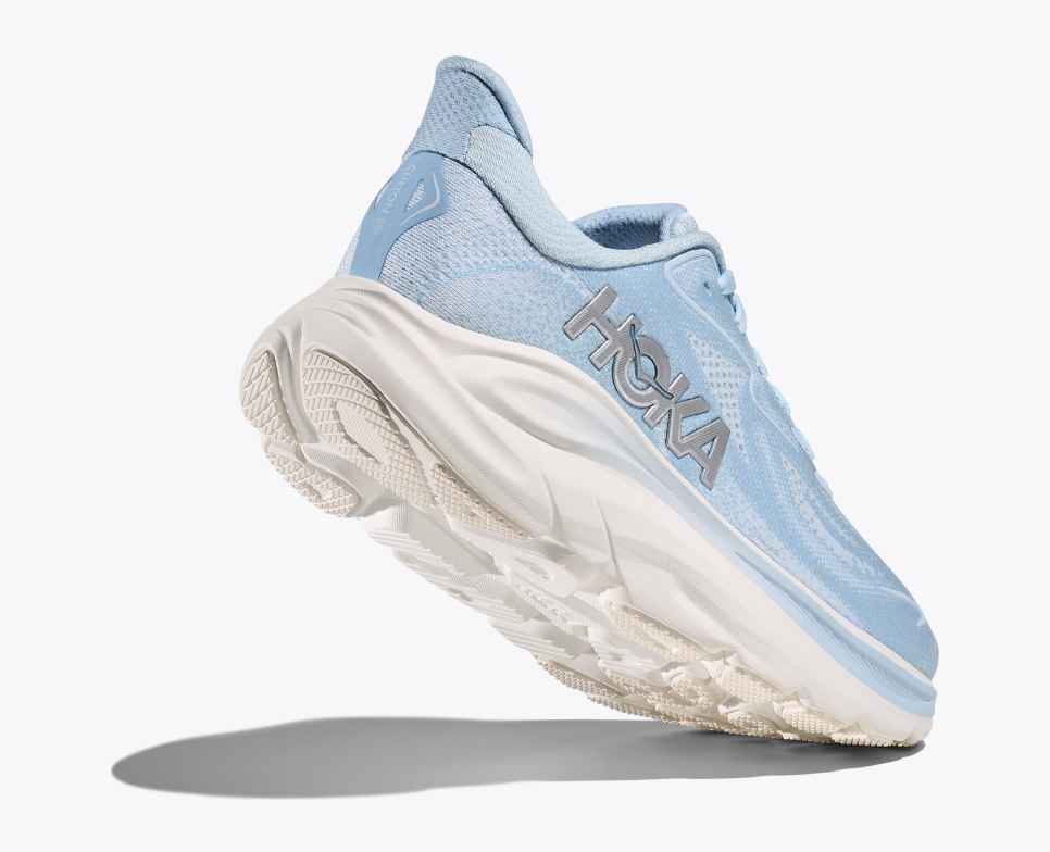 HOKA Clifton 10 Glacier Blue / Silver