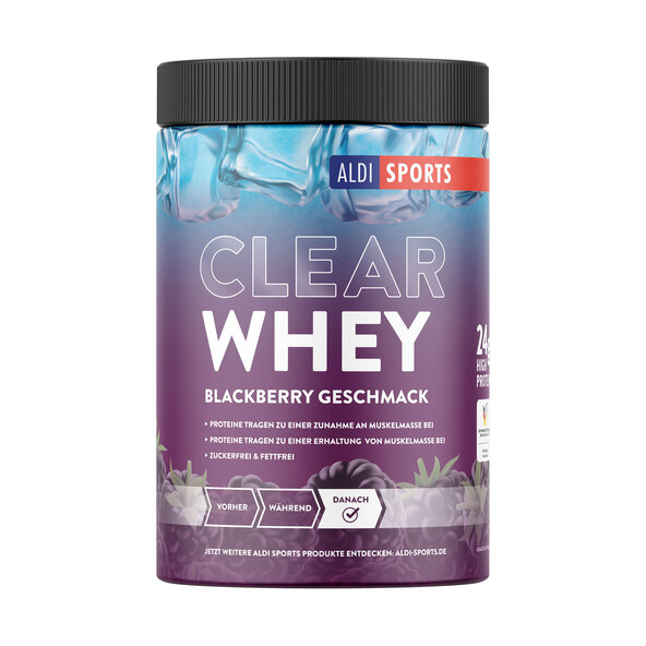 Clear Whey Protein Brombeere (2 x 420 g = 840 g)