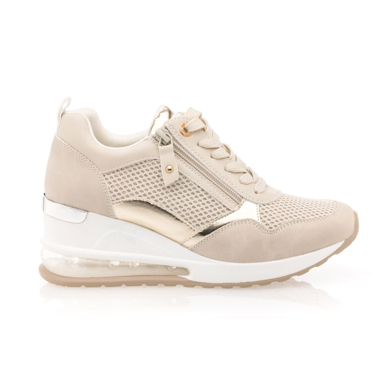 Καλάθια / αθλητικά παπούτσια Femme Beige