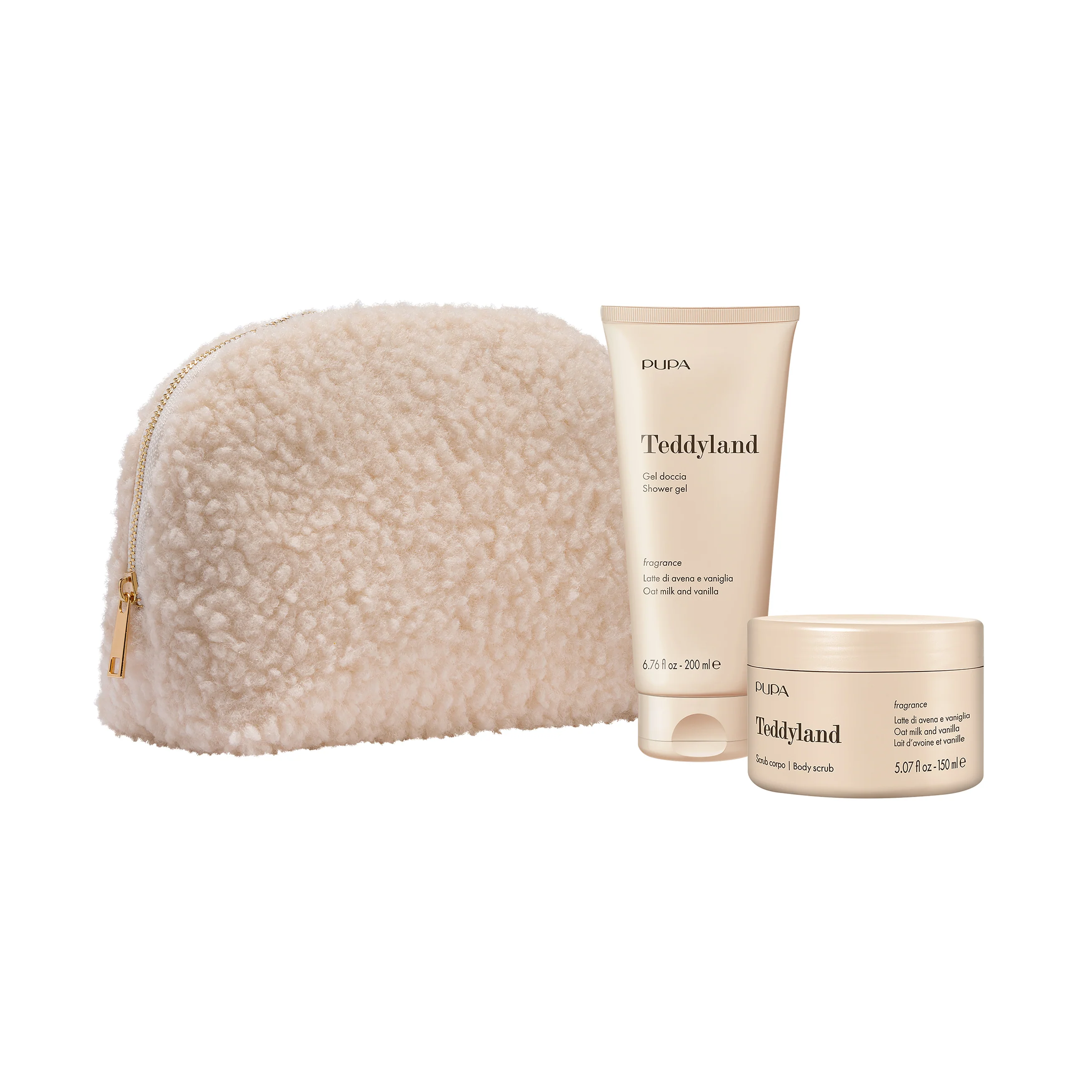 Cofanetti Cofanetto Gel Doccia E Scrub Corpo Latte Di Avena E Vaniglia - Cofanetti Viso e Corpo, Bagno e Doccia