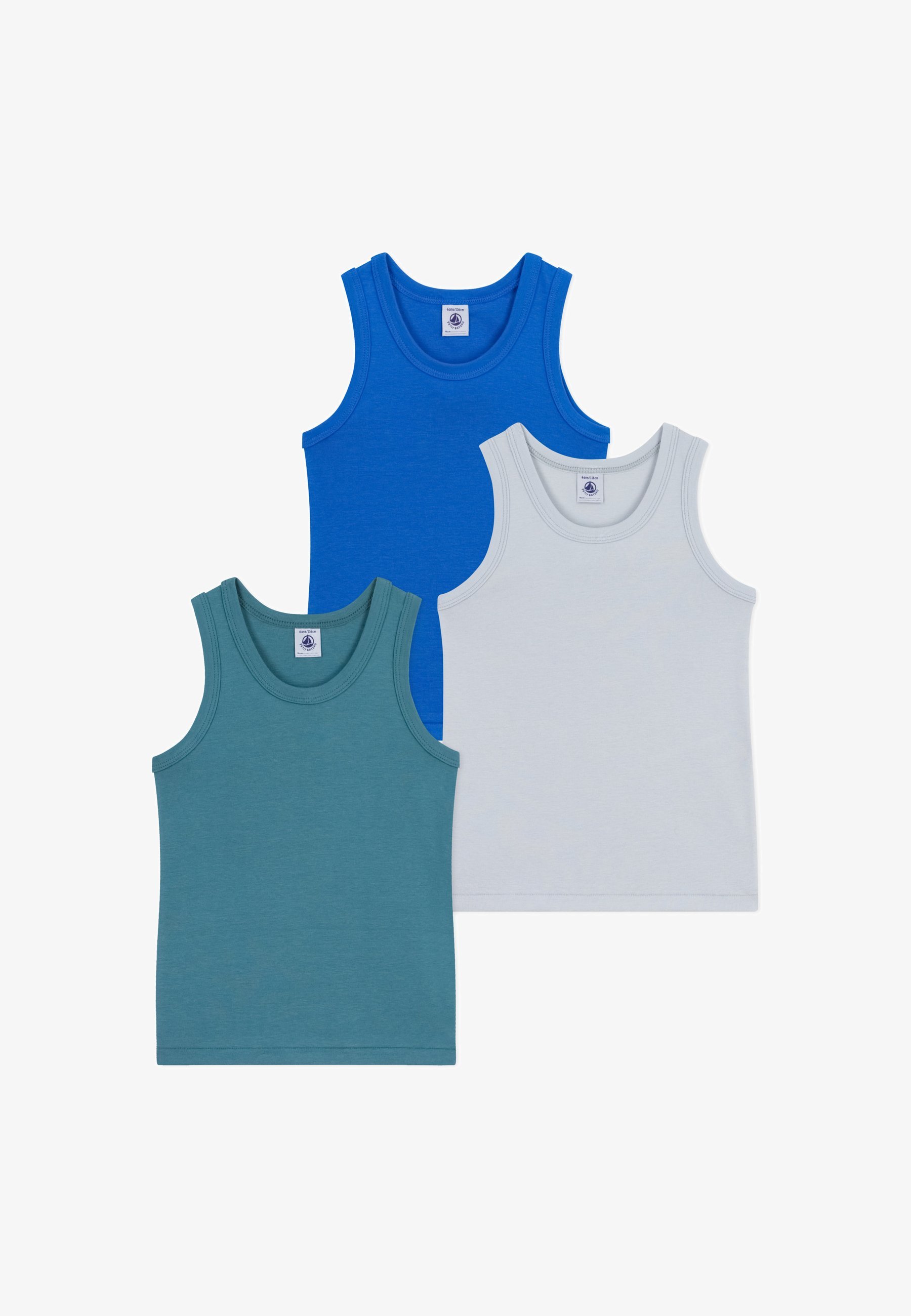 Petit Bateau DEBARDEURS 3 PACK - Underskjorte - flerfarget