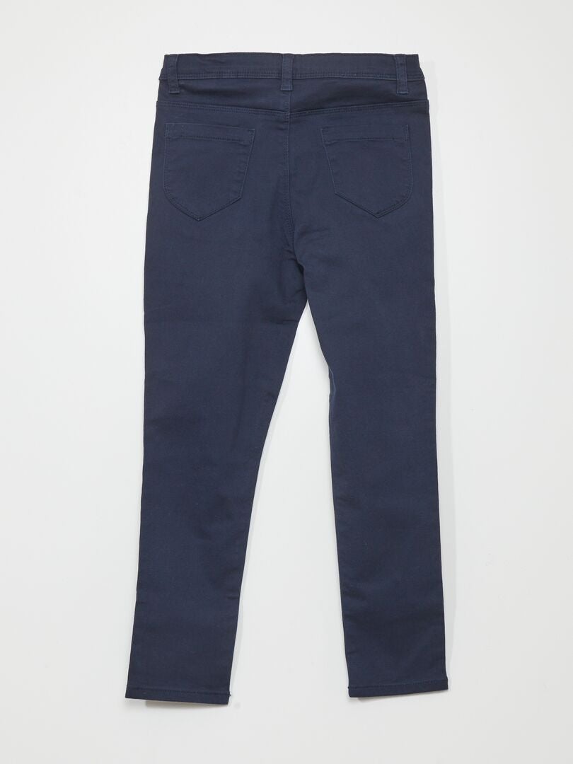 Stretchjeans - Comfortabelere pasvorm - Blauw