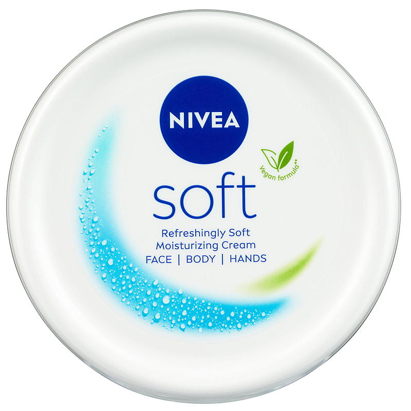 Nivea Kropps- och ansiktskräm 300 ml Soft Nivea