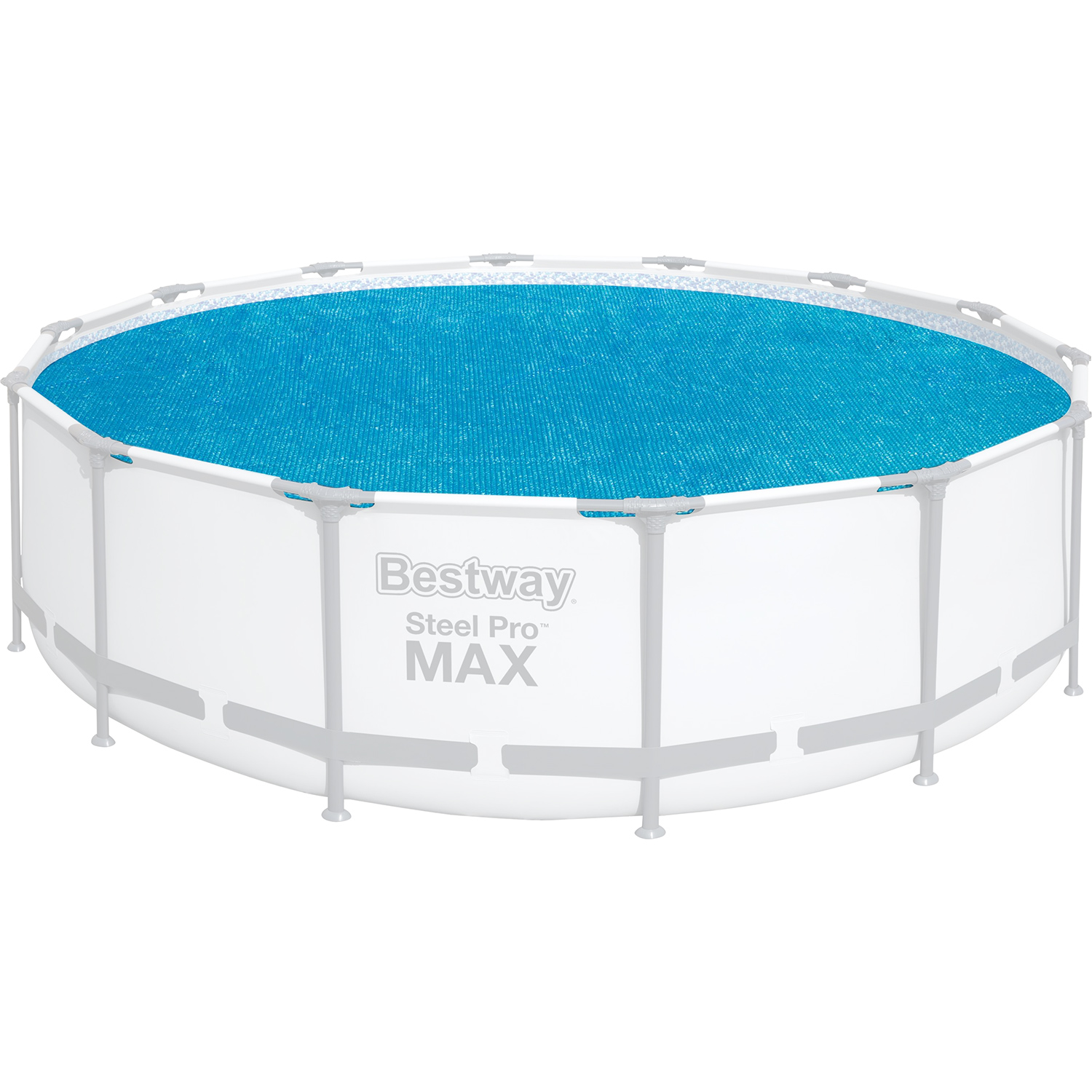 „Bestway“ apvalus saulės baterijų stogelis, 427 cm