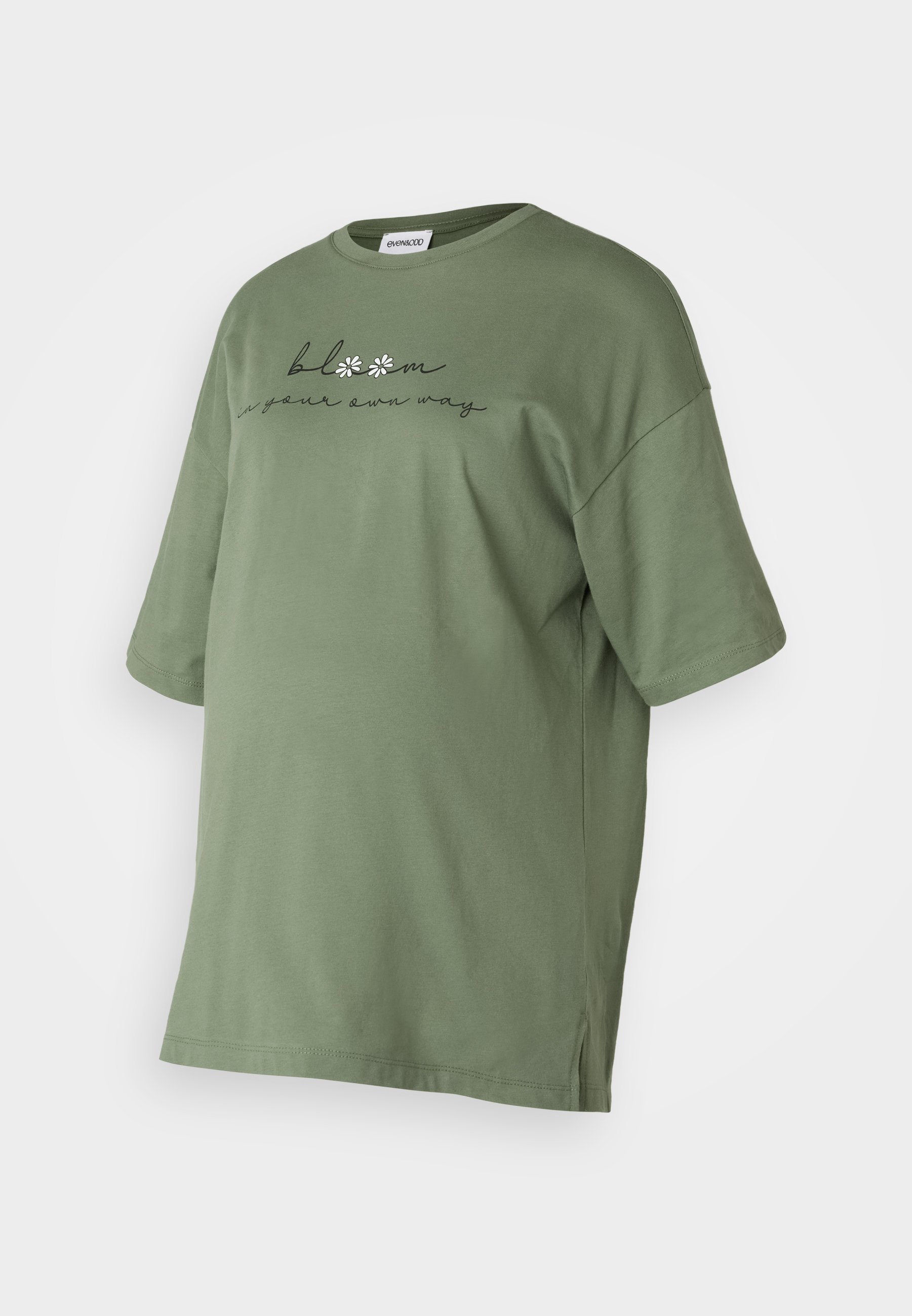 T-shirt premaman Even&Odd con stampa - verde
