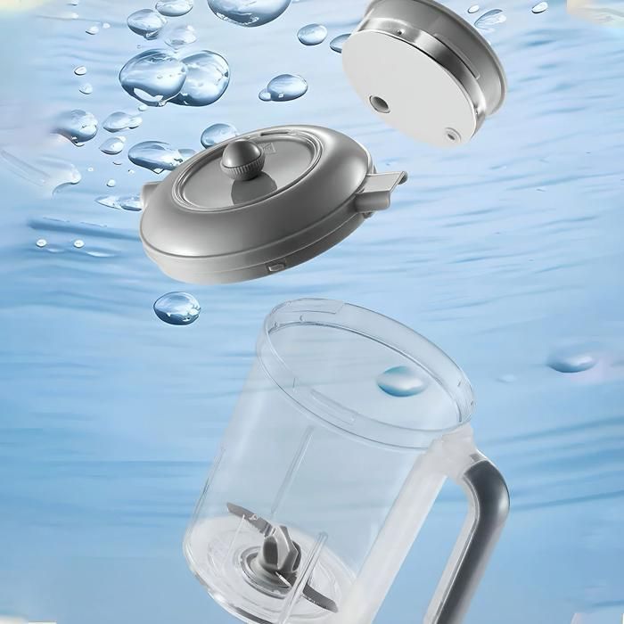 Mixeur, préparation d'aliments pour bébés, capacité 400 ml, 4 fonctions : cuisson vapeur, cuisson à l'eau, minuterie, gris